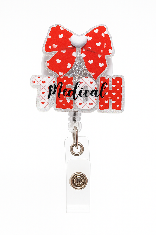 Medical Tech Badge Reel