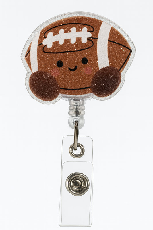 Football Badge Reel